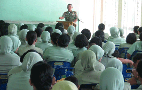 DANYON KAV 6/Serbu Gelar Bintal Fungsi Komando