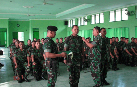 KODAM I/BB Melaksanakan TAR BINLAT TA. 2012