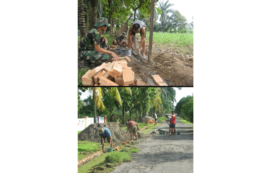 Pembangunan Pagar Satuan Dan Tempat Sit Up