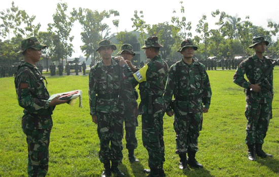 YONKAV 6/Serbu Melaksanakna Latihan Teknis Dan Taktis Tingkat KOMPI