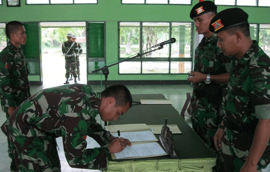 YONKAV 6/Serbu Melaksanakan Gelar Sidang Pelanggaran Disiplin Di Satuan