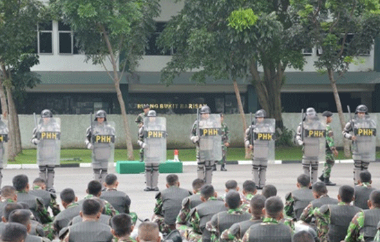 Latihan PHH Gabungan Se KODAM I/BB