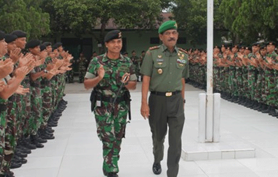 Kunjungan Kerja PANGDAM I/BB Ke YONKAV 6/Serbu