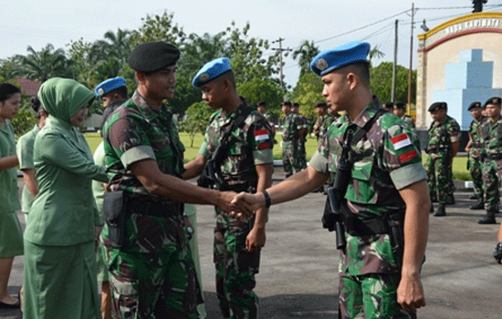 Upacara Pelepasan Satgas Batalyon Mekanis TNI Konga XXIV-G/Unifil