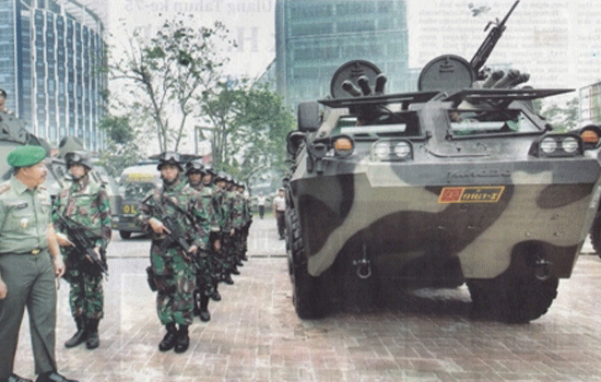 Gelar Pengamanan VVIP Kunjungan Presiden RI