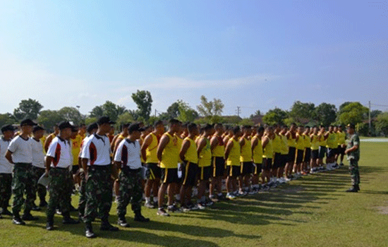 Semapta Priodik Semester I TA 2014 Batalyon Kavaleri 6/Serbu