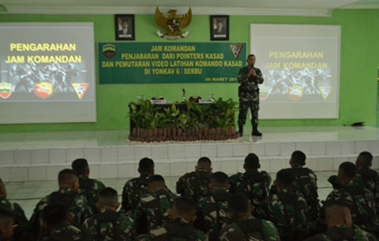Jam Komandan Tentang Penjabaran Dari Pointers KASAD