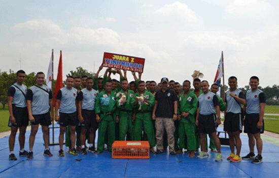 Danyonkav 6/Serbu Menggelar Lomba Yong Moo Do antar Peleton