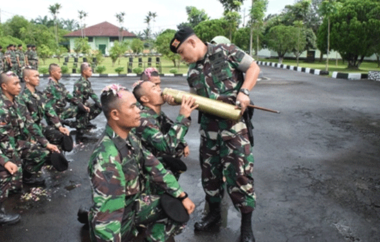 Acara Tradisi Korp Masuk Satuan