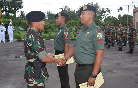 Tradisi Satuan Korps Pindah Satuan Yonkav 6/NK