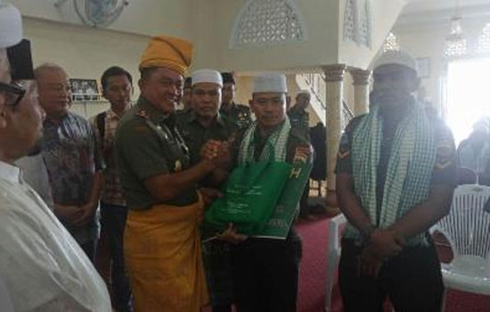 Sertu TP Dalimunthe Juara I Terbaik Dalam Diklat Character Building