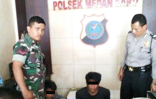 Prajurit Yonkav 6/Naga Karimata Gagalkan Aksi Perampokan