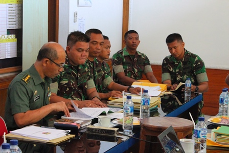 Tim Wasrik Itjenad Mengadakan Pengawasan Dan Pemeriksaan di Yonkav 6/NK