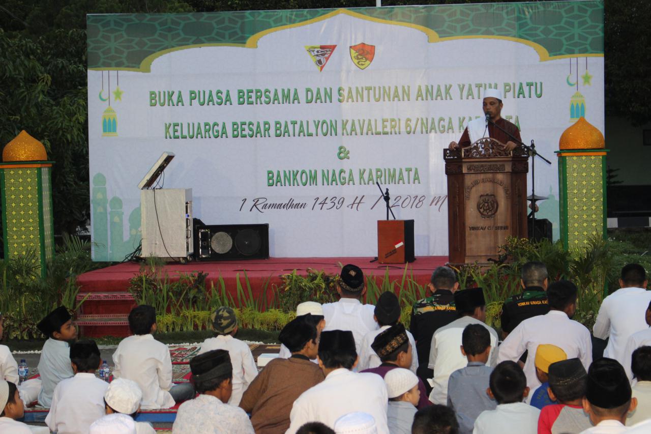 Yonkav 6/NK Gelar Buka Puasa Bersama.