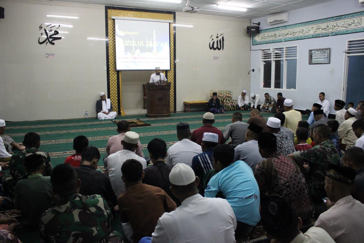 Yonkav 6/NK Gelar Peringatan Nuzulul Qur’an.